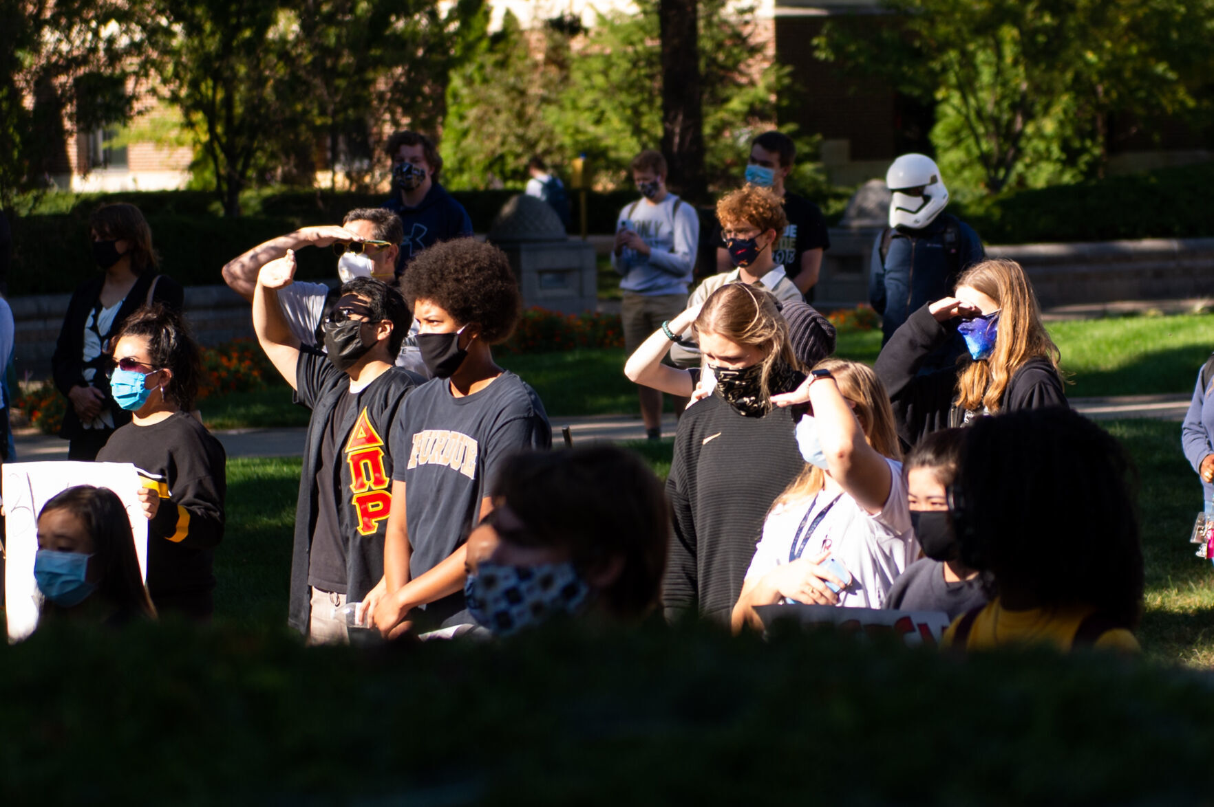 9/18/20 BLM Protest/March, Emma Ellis, Maddie Koch